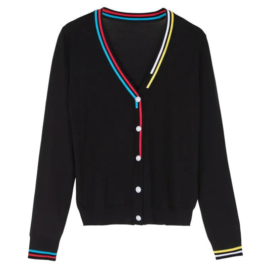 Tricot Buttons Cardigan