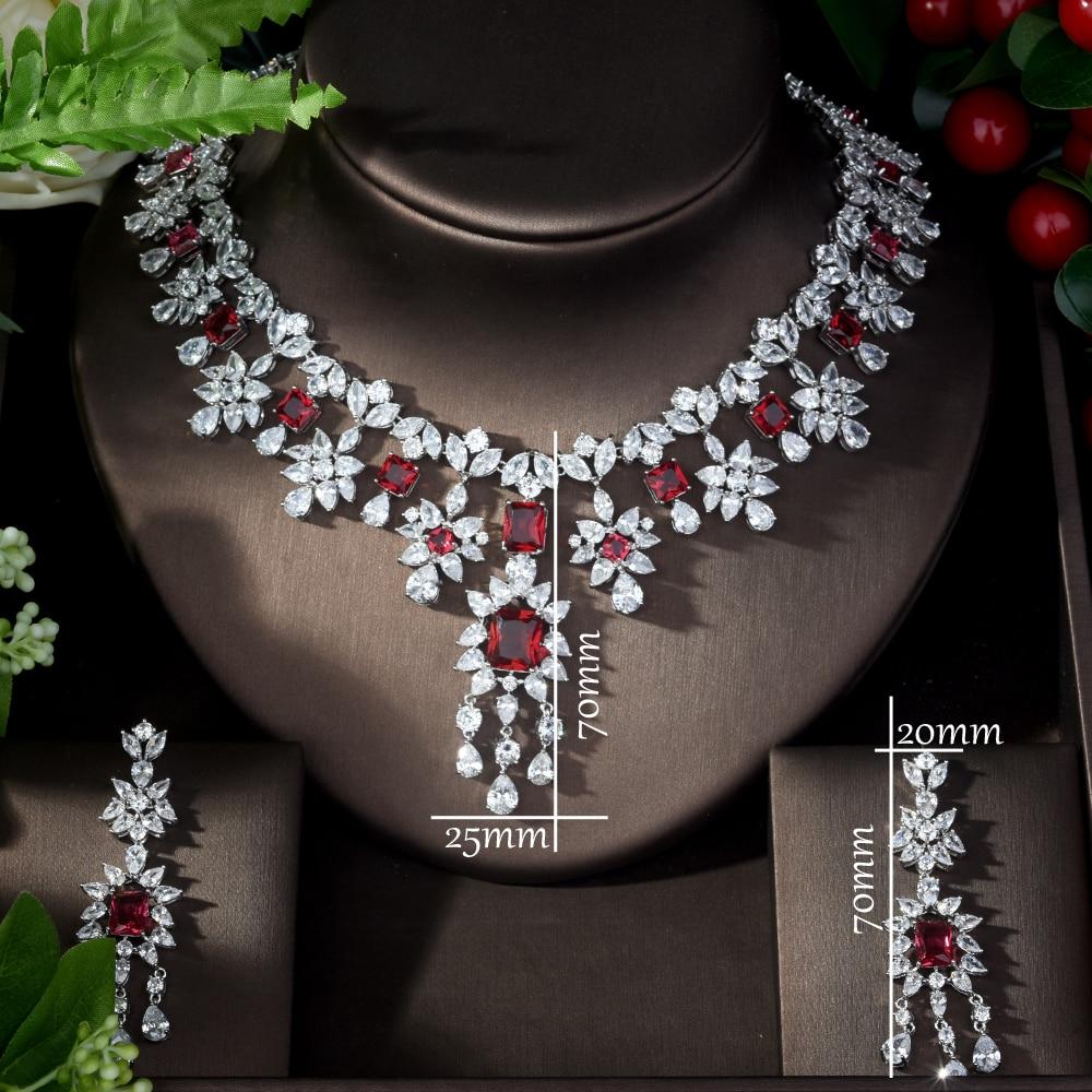 Charming AAA Cubic Zirconia Jewelry Sets Water Drop Shape - Lively & Luxury
