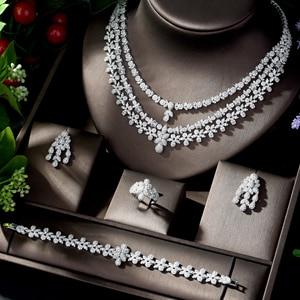 Diamonds Fever Luxurious CZ Crystal Jewelry Set - Lively & Luxury