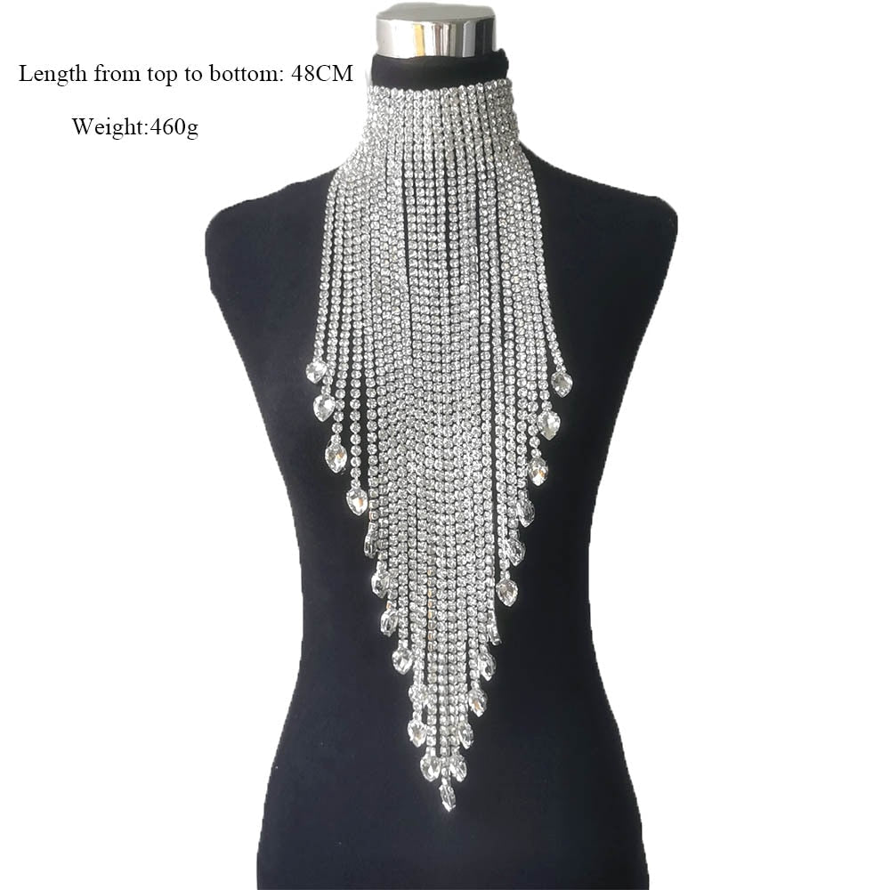 Elegant Long Tassel Hung down to Waist Necklaces - Lively & Luxury