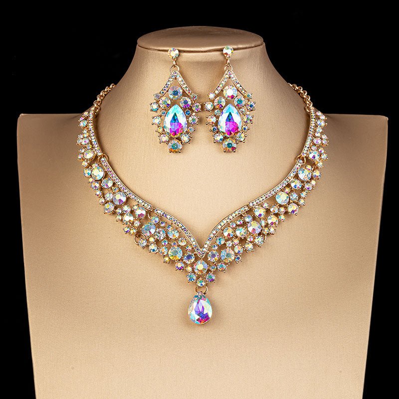 Gorgeous Luxury Crystal Rhinestone Jewelry Set - Lively & Luxury