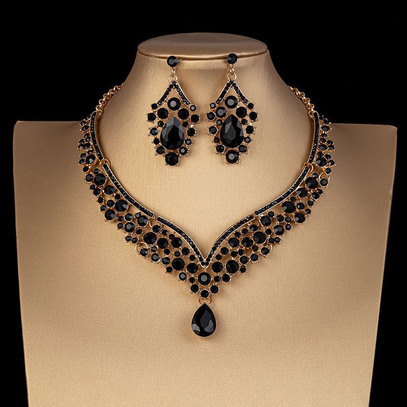 Gorgeous Luxury Crystal Rhinestone Jewelry Set - Lively & Luxury