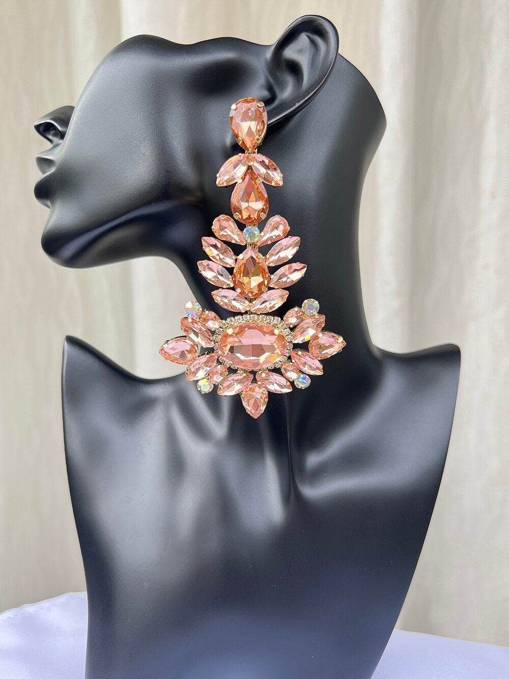 Gorgeous Rhinestone Geometric Earrings - Lively & Luxury