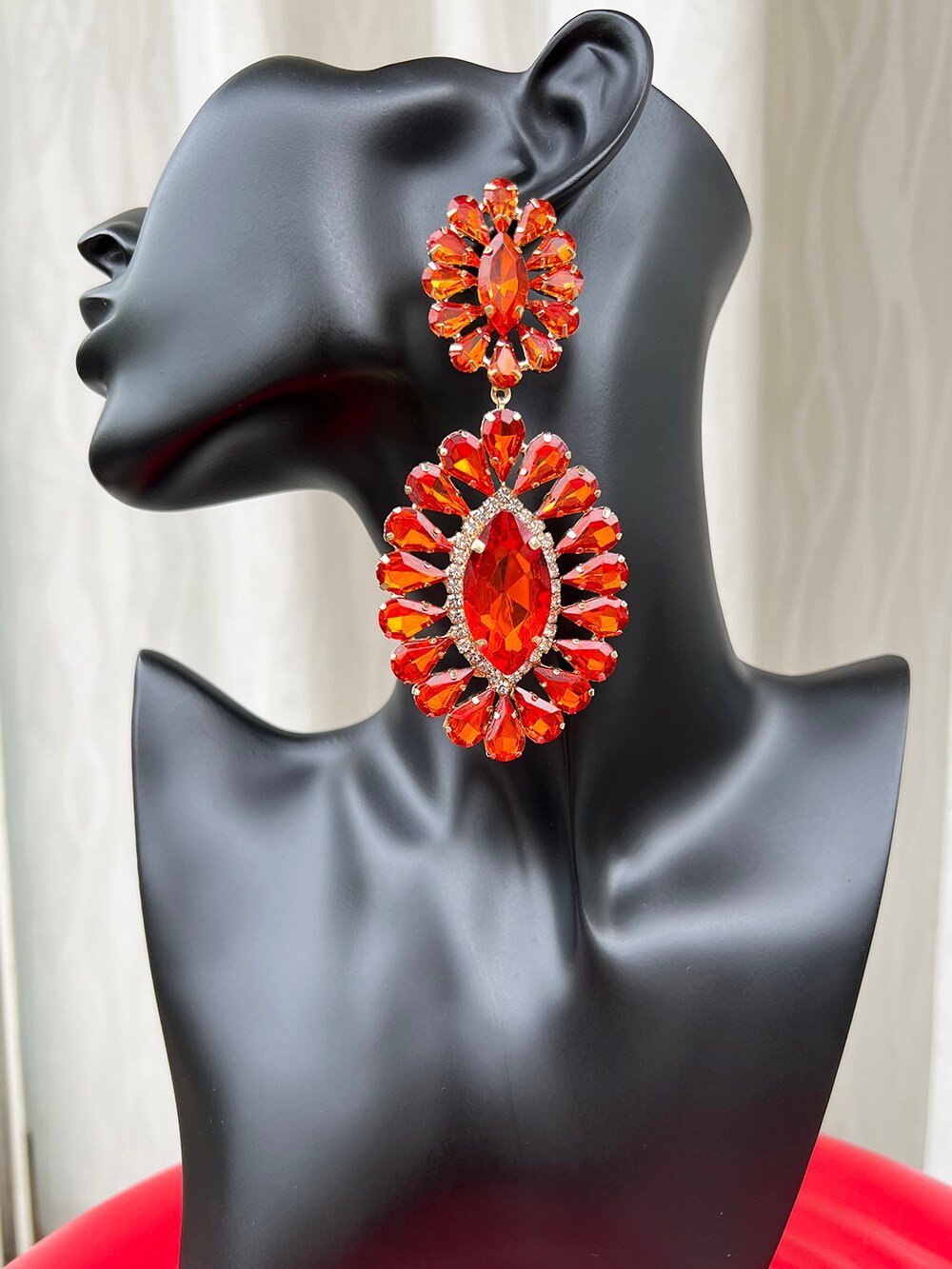 Gorgeous Rhinestone Geometric Earrings - Lively & Luxury