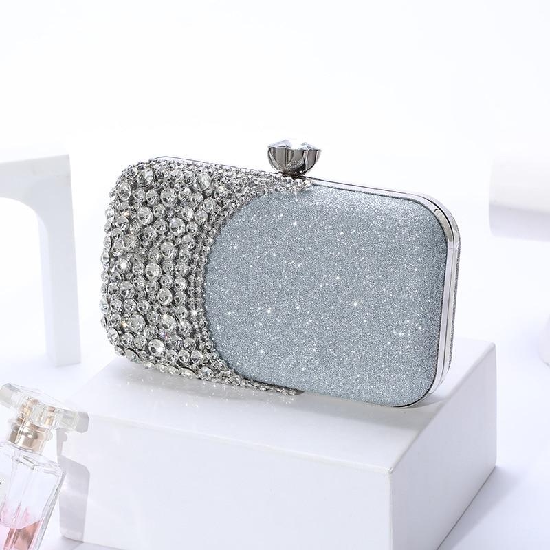 Half Moon Diamond Clutch - Lively & Luxury