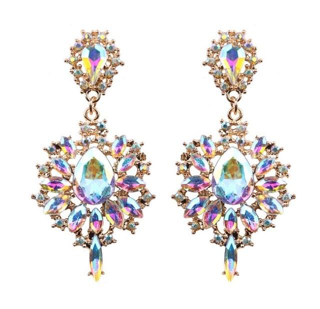 Luxury Bohemian Crystal Earrings - Lively & Luxury