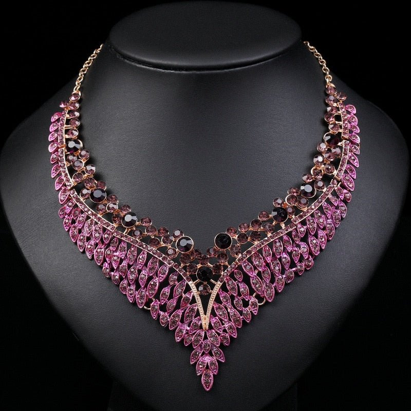 Luxury Exquisite Crystal Jewelry Set - Lively & Luxury