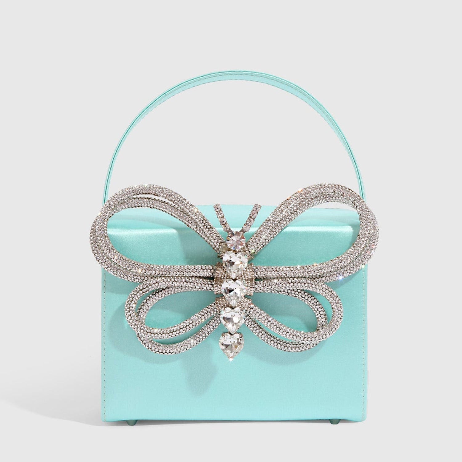 Rhinestones Butterfly Bow evening Bag - Lively & Luxury