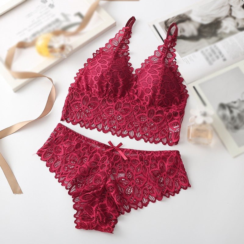 Sexy Lace Underwear French Bra Set - Lively & Luxury